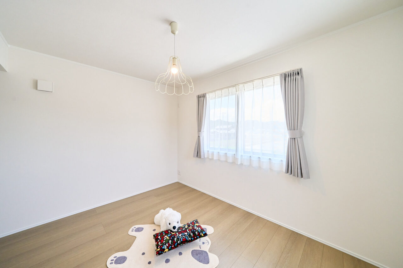 クローゼット付きで子ども部屋にも最適/