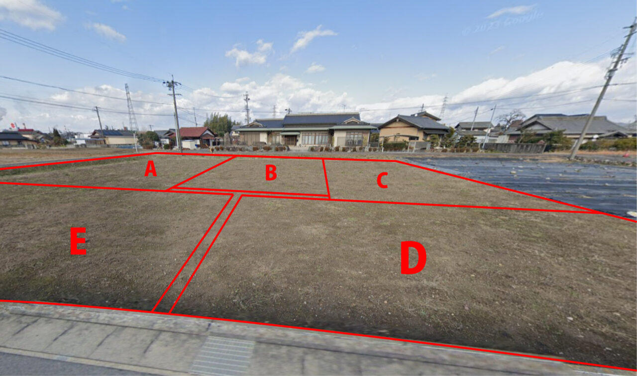 【ダイマルタウン】可児市　坂戸1　D区画/