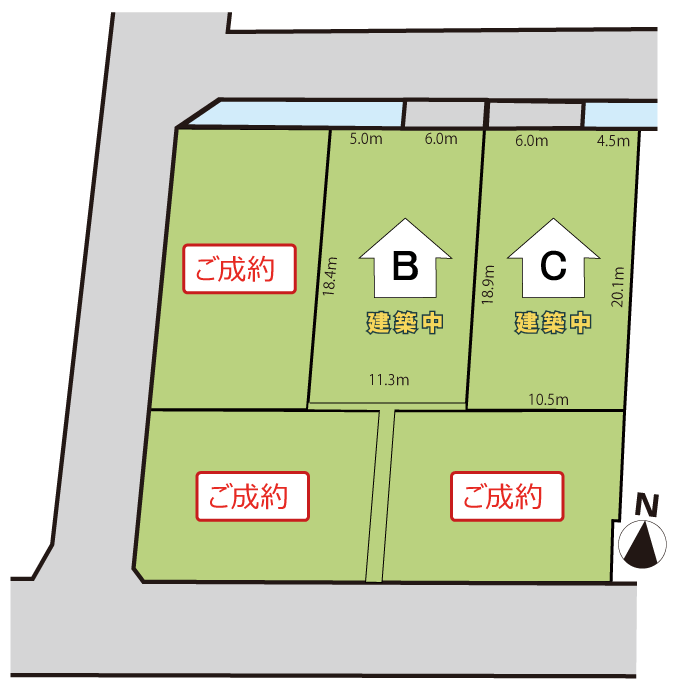 区画図/