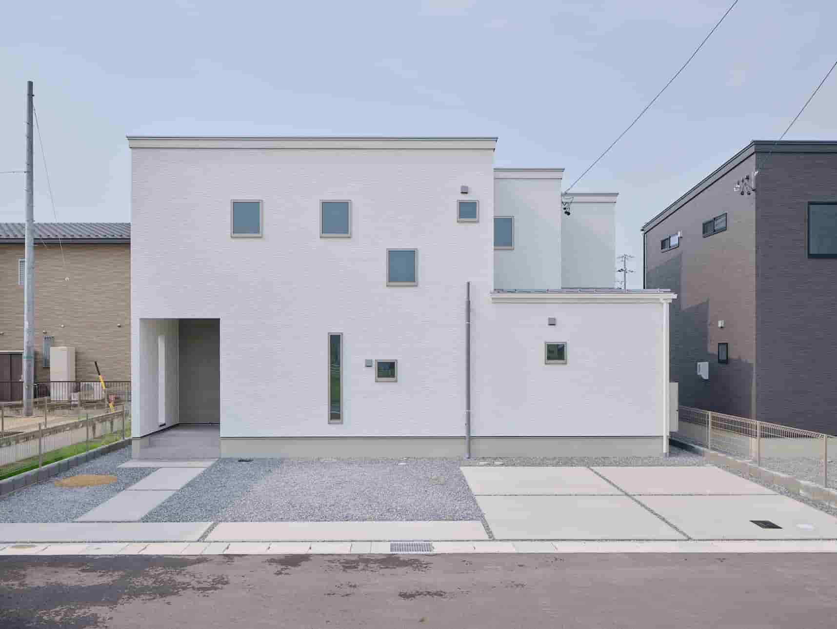 全居室南向きの明るい家