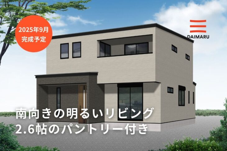 ストックに便利な2.6帖のパントリー