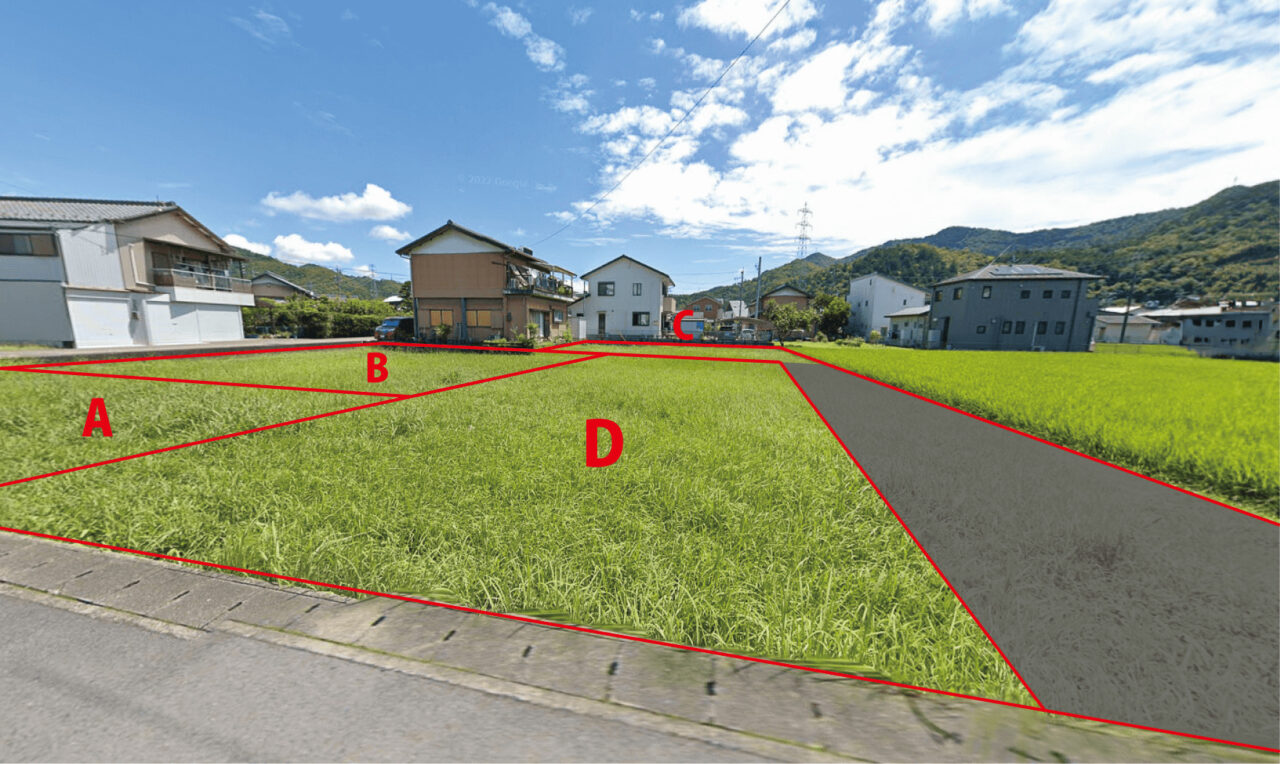 【ダイマルタウン】岐阜市　岩崎20　D区画/