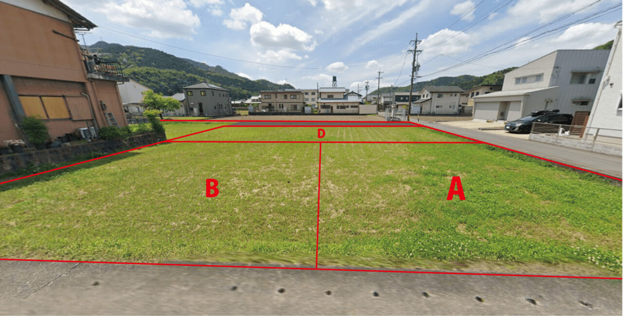 【ダイマルタウン】岐阜市　岩崎20　Ａ区画/