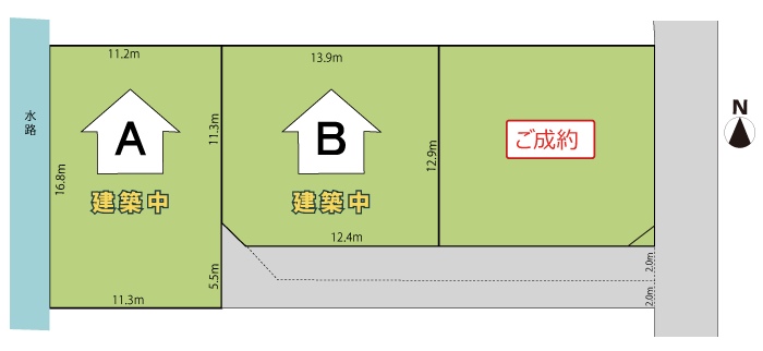 区画図/