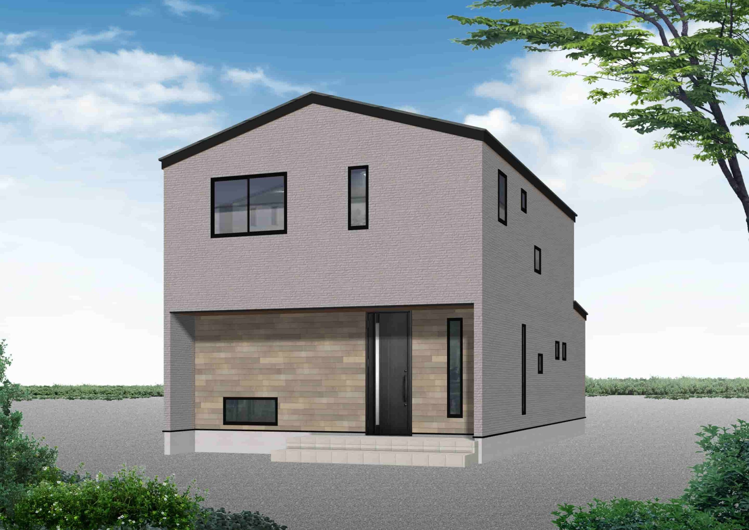 2階には4帖のWICと2帖の納戸