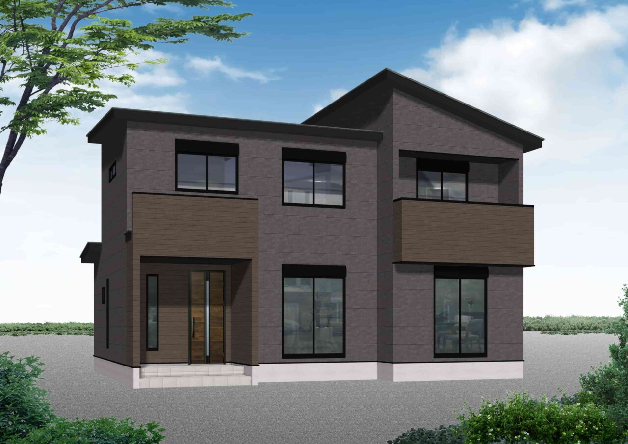 全居室南向きの家