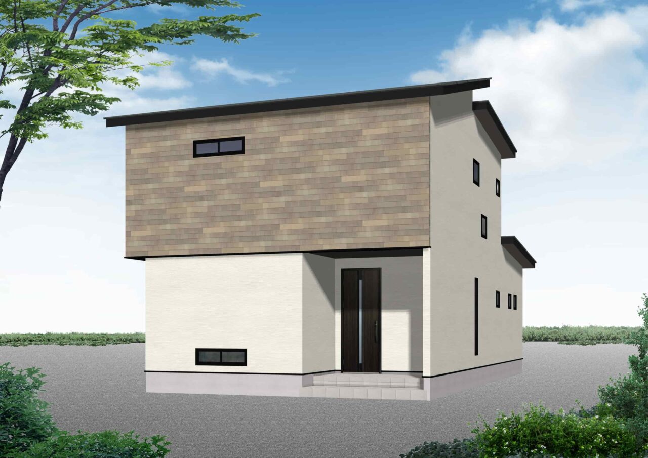 全居室南向きの家