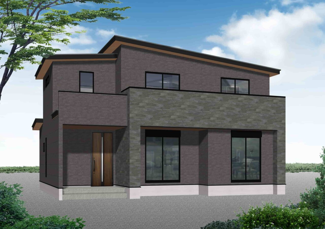 全居室南向きの家