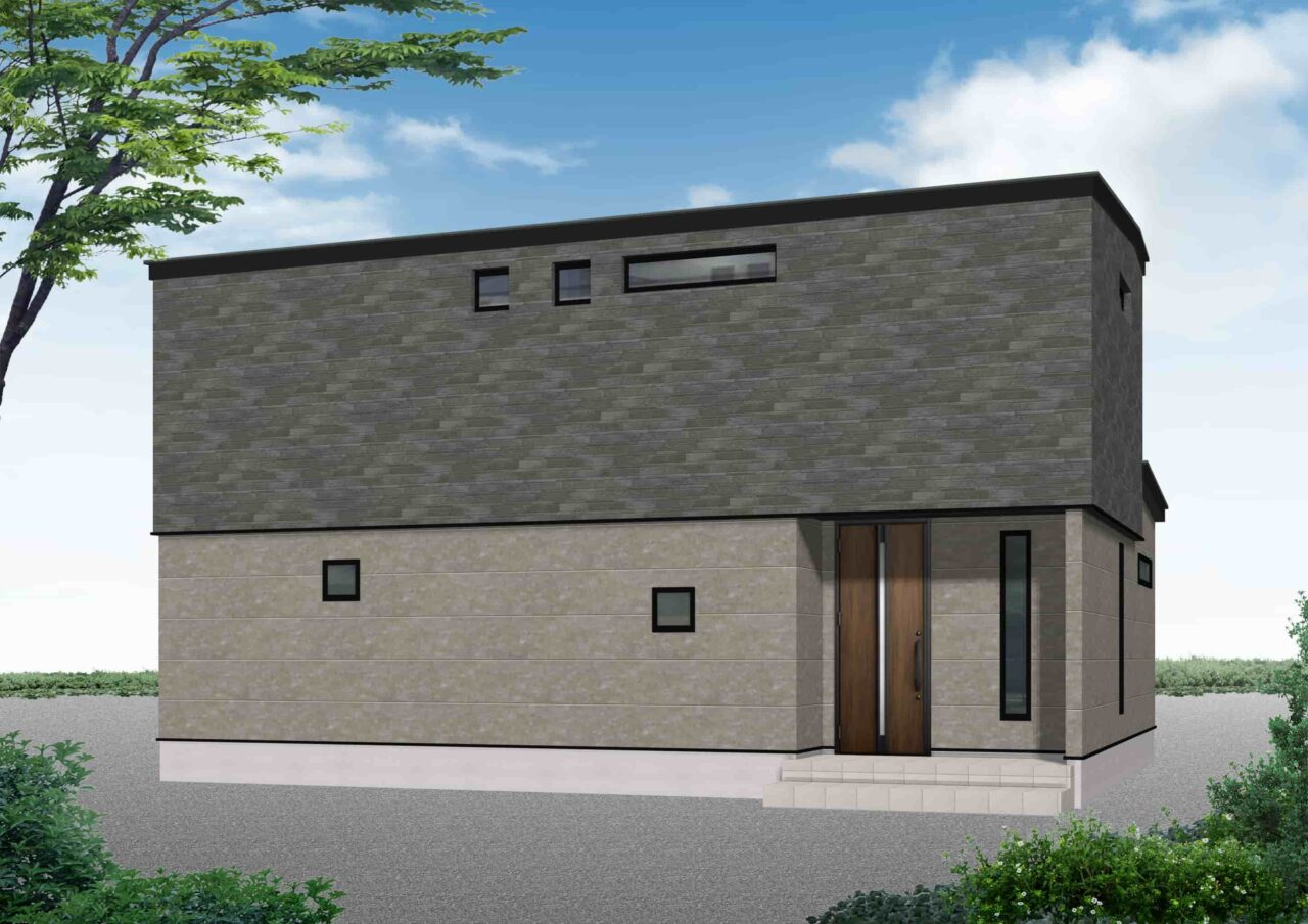 全居室南向きの家