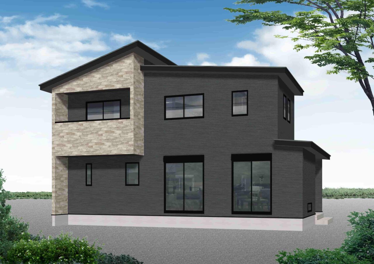 全居室南向きの家