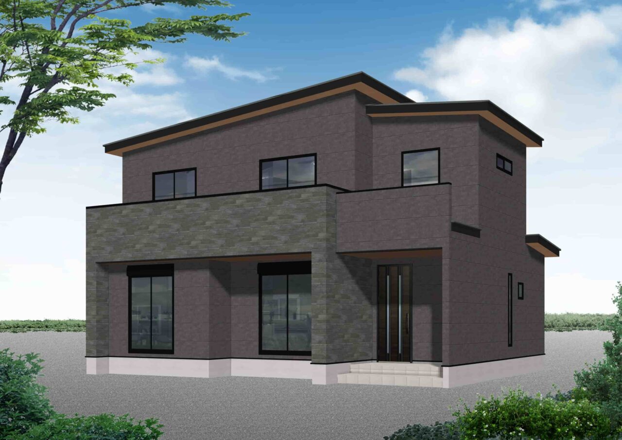 全居室南向きの家