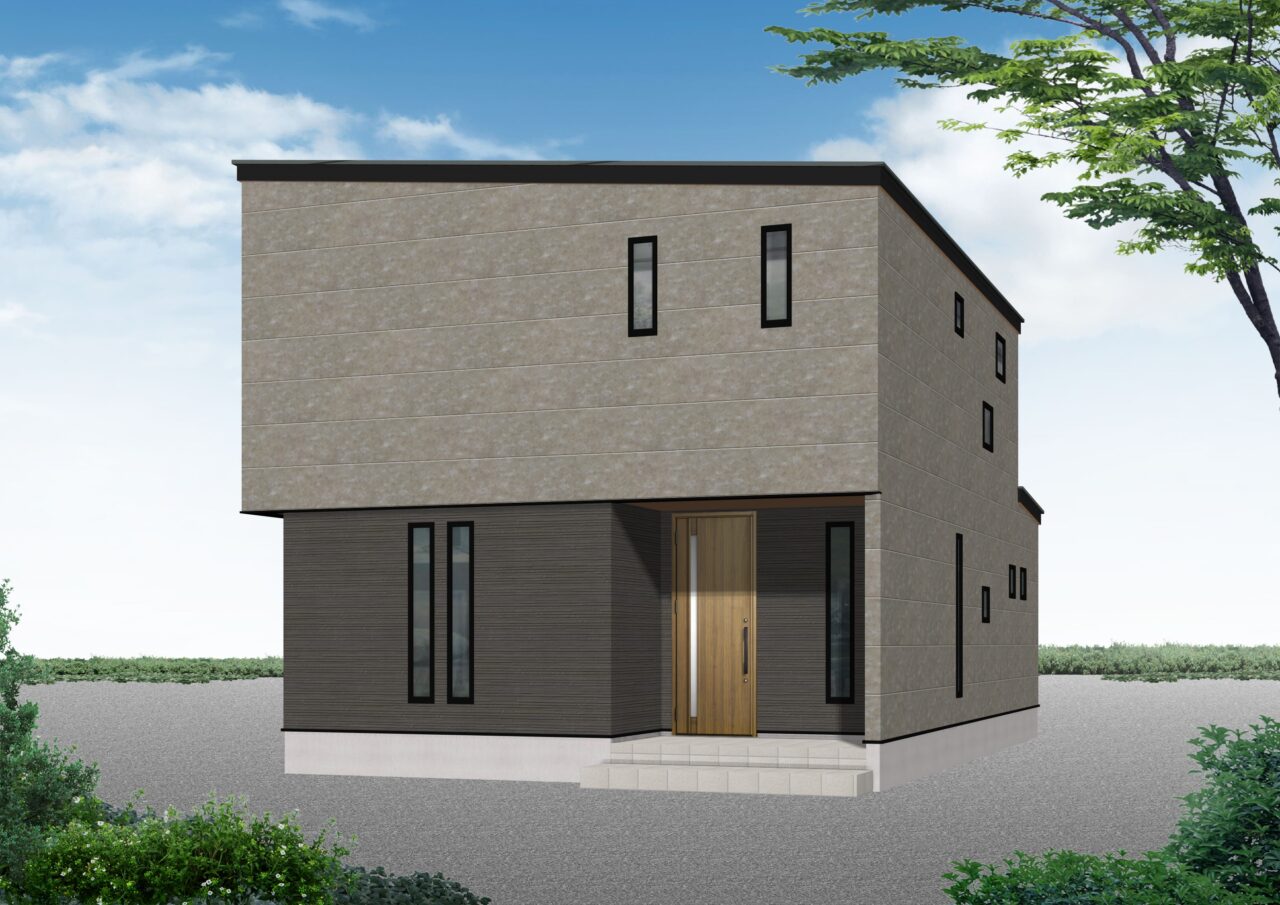 全居室南向きの家