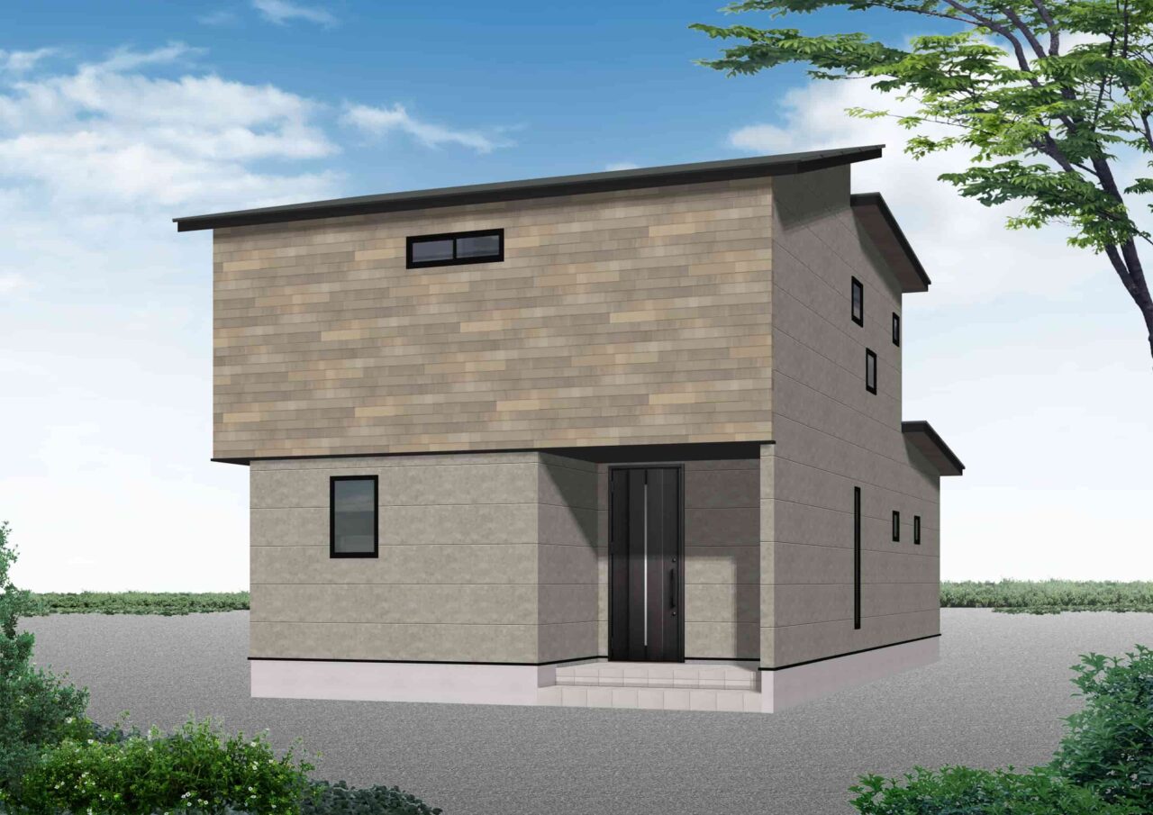 全居室南向きの家