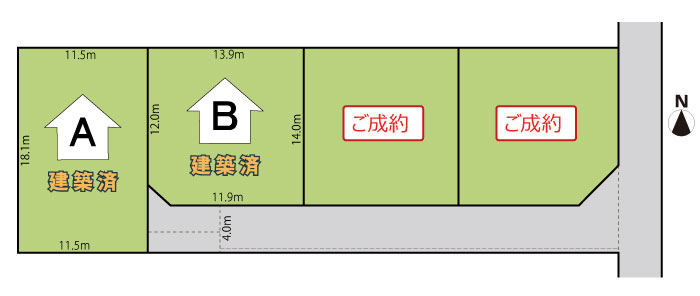 区画図/