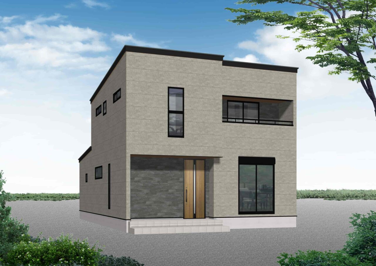 3帖のランドリールーム付き