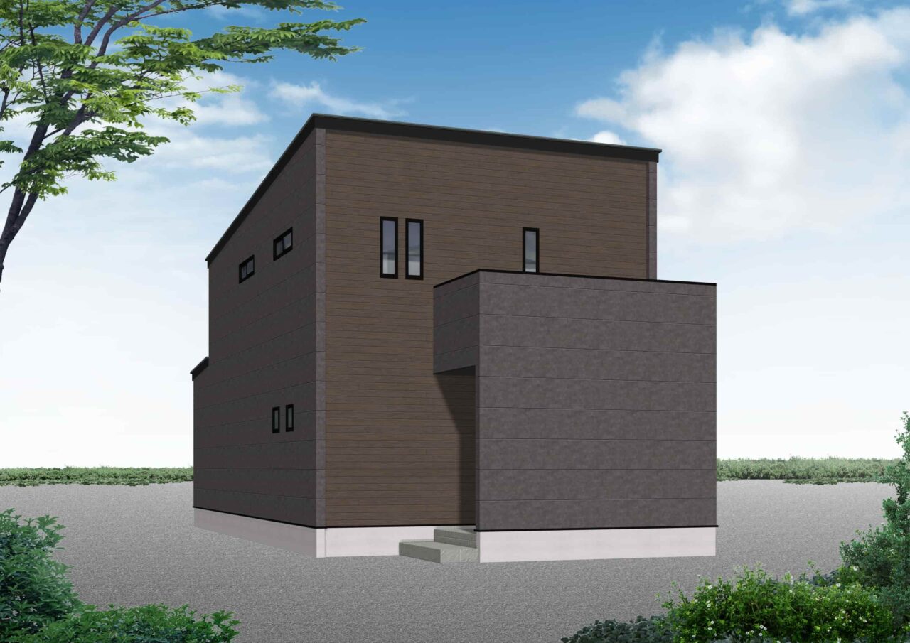 全居室南向きの家