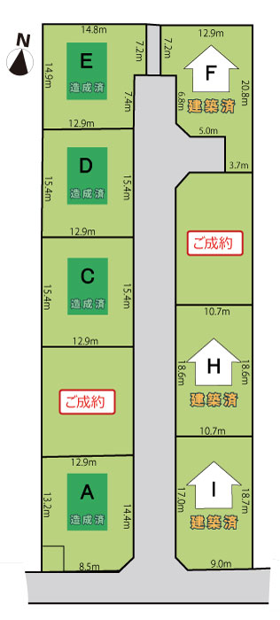 区画図/