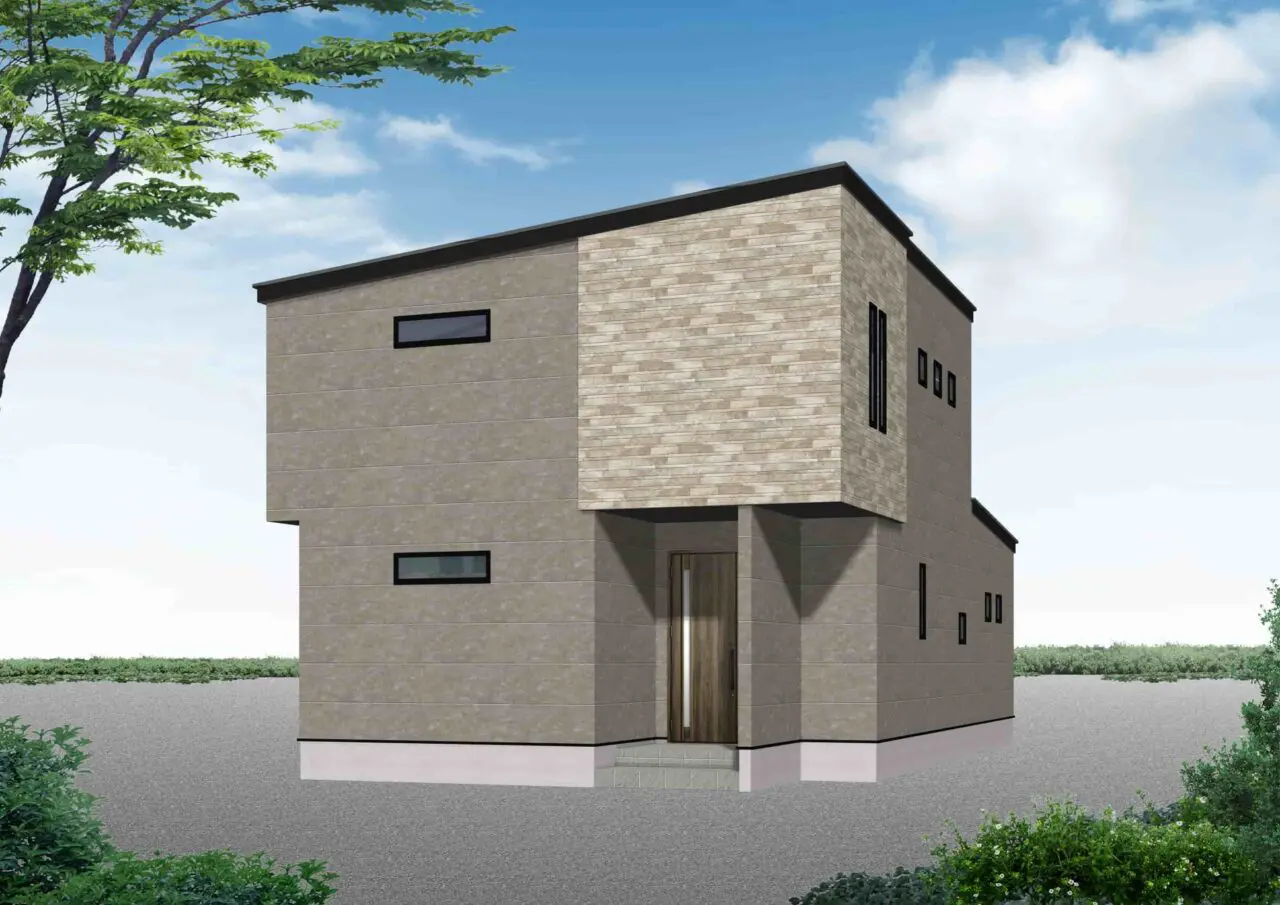 全居室南向きの家