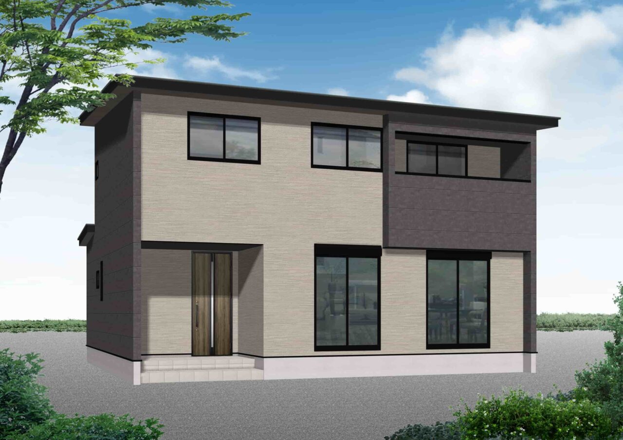 全居室南向きの家