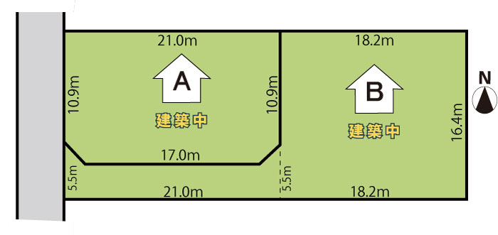 区画図/